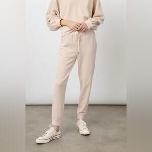 NWT RAILS Oakland Relaxed Sweatpants Jogger Putty Cream Size Large